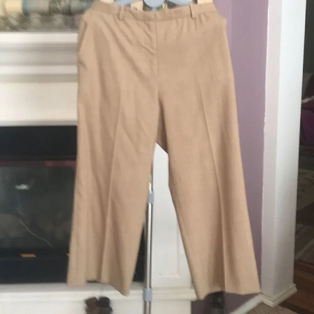 Max Mara Italian seasonless wool cropped trousers VTG rare
